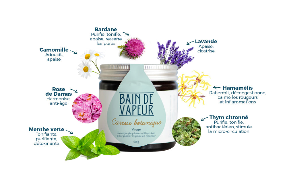 Le sauna facial Caresse Botanique So Bohème Cosmétiques, c’est la meilleure façon de préparer votre peau pour être purifiée en profondeur. En effet, la chaleur permet l’ouverture des pores, ce qui facilite le nettoyage de l’épiderme.