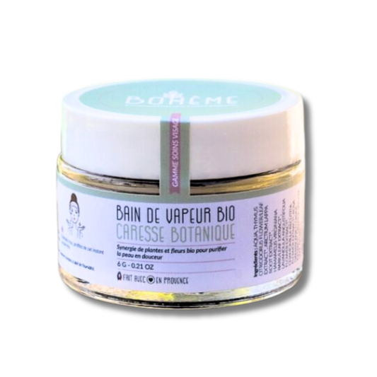 Bain vapeur bio - Nettoyer, purifier et préparer la peau