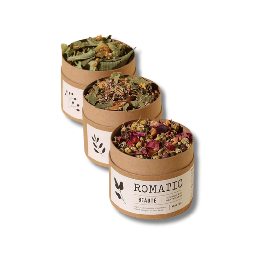 Coffret découverte infusion bio "beauté holistique"