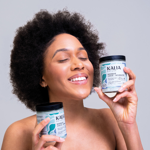 Masque capillaire coco-spiruline