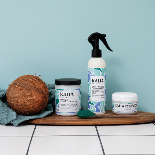 Masque capillaire coco-spiruline