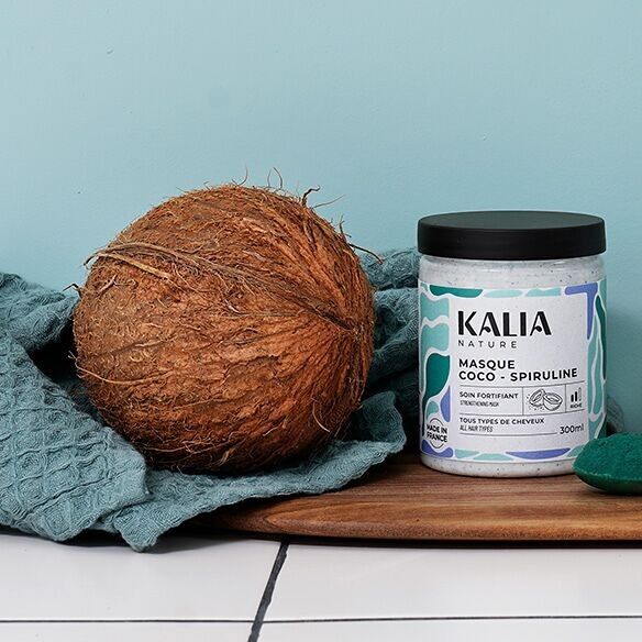 Masque capillaire coco-spiruline