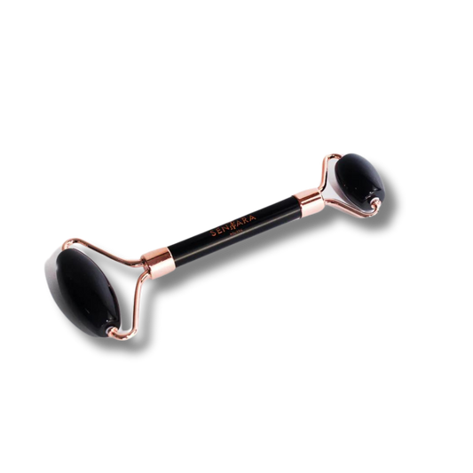 Roll-on massage visage - Black obsidienne