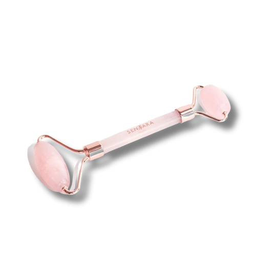 Roll-on massage visage - Quartz rose