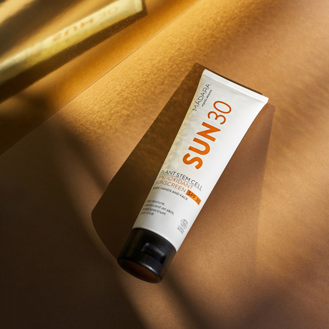 Protection solaire corps antioxydant aux cellules souches SPF30