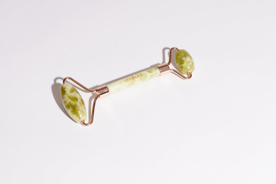Roll-on massage visage - Jade vert